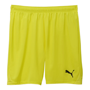 Puma Team Goal Shorts - Fluro Yellow Image