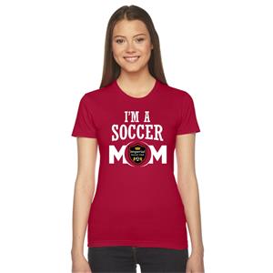 Imperial Soccer Mom Tee - Red Image