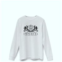 Imperial Herald LS Tee - White